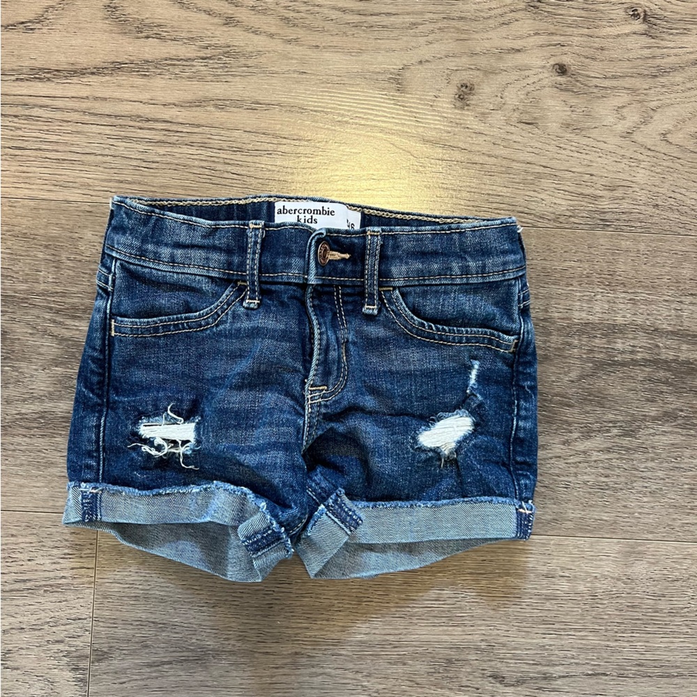 Girls Abercrombie Kids Jean Shorts 5/6